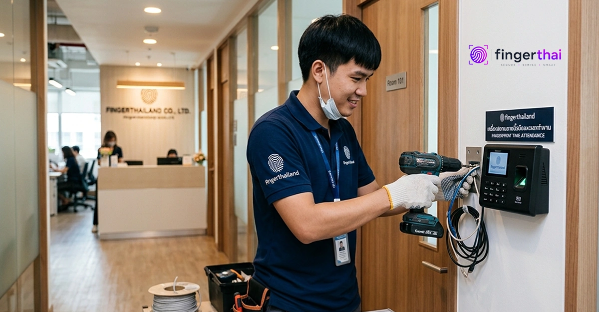 เครื่องสแกนลายนิ้วมือ เครื่องสแกนใบหน้า และระบบ Access Control สำหรับองค์กร