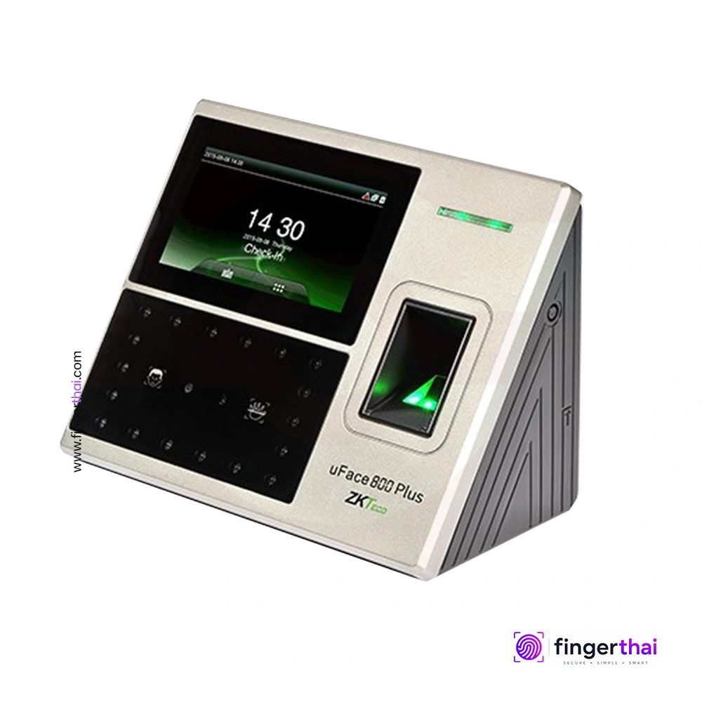 ZKTeco UFace800 เครื่องสแกนใบหน้า ลายนิ้วมือ